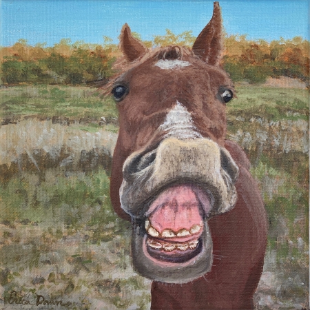 Straight from the Horses Mouth I by artist Erica Dawn Smith
